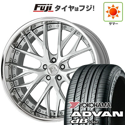【新品】クラウンセダン 夏タイヤ ホイール4本セット 245/40R21 ヨコハマ アドバン dB V552(限定2024年製) WORK ワーク LS バサラ 9J 21インチ(送料無料)｜フジコーポレーション 404,370円