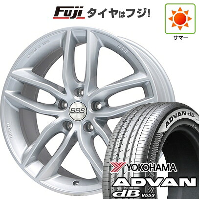 【新品】40系アルファード/ヴェルファイア用 夏タイヤ ホイール4本セット 245/45R20 ヨコハマ アドバン dB V553 BBS GERMANY SX ブリリアントシルバー 9J 20インチ(送料無料)