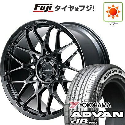 【新品】40系アルファード/ヴェルファイア用 夏タイヤ ホイール4本セット 245/40R21 ヨコハマ アドバン dB V553 RAYS レイズ ボルクレーシング G29 9J 21インチ(送料無料)