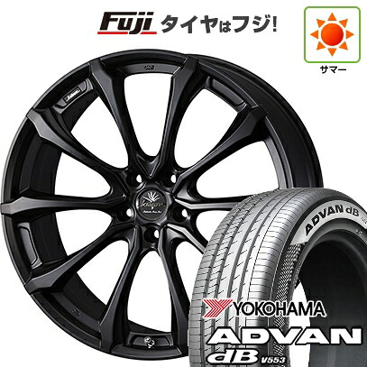 【新品】40系アルファード/ヴェルファイア用 夏タイヤ ホイール4本セット 245/40R21 ヨコハマ アドバン dB V553 WEDS ウェッズ クレンツェ ヴェルサム 030EVO 9J 21インチ(送料無料)