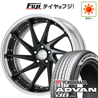【新品】40系アルファード/ヴェルファイア用 夏タイヤ ホイール4本セット 245/40R21 ヨコハマ アドバン dB V553 WORK ワーク グノーシスCV CVS 8.5J 21インチ(送料無料)