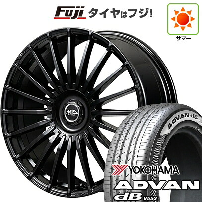 【新品国産車用5穴114.3】 夏タイヤ ホイール4本セット 245/40R21 ヨコハマ アドバン dB V553 MID WHEELS MID EXCLUSIVE 020F 8.5J 21インチ(送料無料)|フジコーポレーション