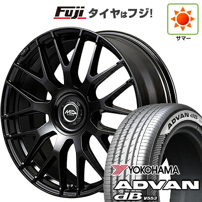 【新品】40系アルファード/ヴェルファイア用 夏タイヤ ホイール4本セット 245/45R20 ヨコハマ アドバン dB V553 MID WHEELS MID EXCLUSIVE 029M 8.5J 20インチ(送料無料)