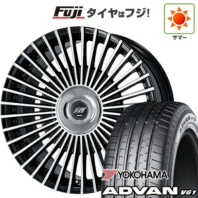 【新品国産車用5穴114.3】 夏タイヤ ホイール4本セット 235/55R20 ヨコハマ アドバン V61 WORK ワーク イミッツ シュトラール 8.5J 20インチ(送料無料)
