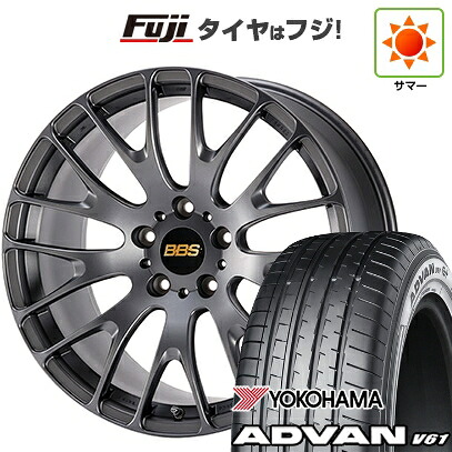 【新品】レクサスNX 2021/11- 夏タイヤ ホイール4本セット 235/50R20 ヨコハマ アドバン V61 BBS JAPAN RN 8.5J 20インチ(送料無料)