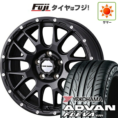 【新品】フリード クロスター 夏タイヤ ホイール4本セット 205/45R17 ヨコハマ アドバン フレバV701 WEDS ウェッズアドベンチャー マッドヴァンス 08 7J 17インチ(送料無料)