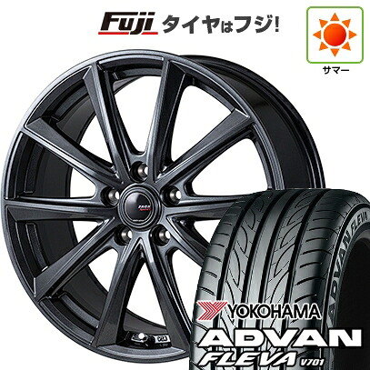 【新品】フリード クロスター 夏タイヤ ホイール4本セット 205/45R17 ヨコハマ アドバン フレバV701 モンツァ ZACK Sport-FT 7J 17インチ(送料無料)｜フジコーポレーション