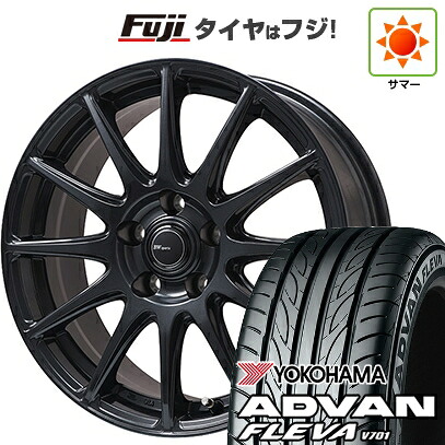 【新品】シエンタ 2022- 夏タイヤ ホイール4本セット 195/55R16 ヨコハマ アドバン フレバV701 ビッグウエイ BWスポーツ S-120 ダークガンメタ 6.5J 16インチ(送料無料)
