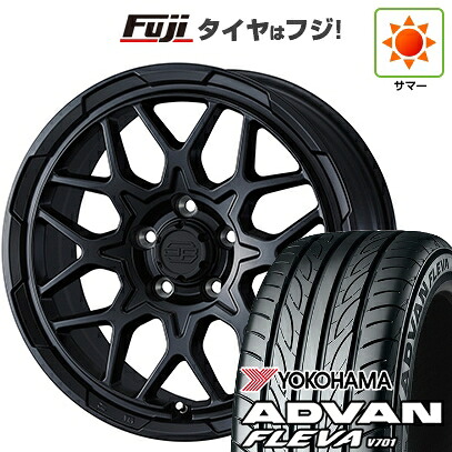 【新品】フリード クロスター 夏タイヤ ホイール4本セット 205/45R17 ヨコハマ アドバン フレバV701 WEDS ウェッズアドベンチャー スタットベルク2 7J 17インチ(送料無料)