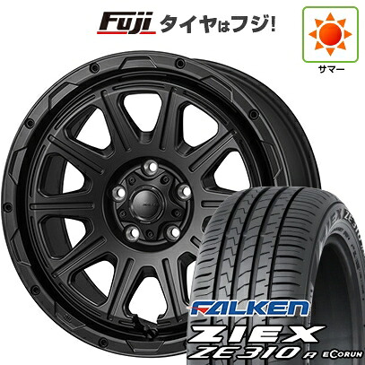 【新品国産車用5穴114.3】 夏タイヤ ホイール4本セット 215/60R17 ファルケン ジークス ZE310R エコラン(限定) モンツァ HI-BLOCK レグルス 7.5J 17インチ(送料無料)