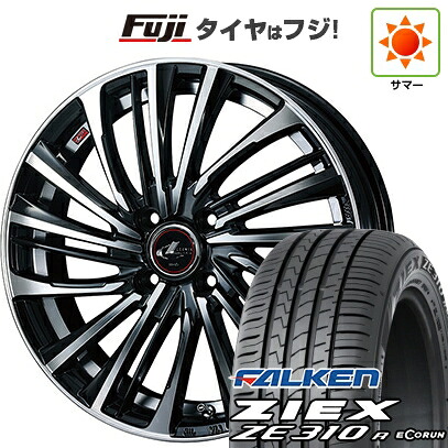 【新品国産車用5穴114.3】 夏タイヤ ホイール4本セット 205/50R17 ファルケン ジークス ZE310R エコラン(限定) WEDS ウェッズ レオニス FS 6.5J 17インチ(送料無料)