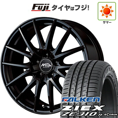 【新品】シエンタ 2015-22 夏タイヤ ホイール4本セット 195/50R16 ファルケン ジークス ZE310R エコラン(限定) MID WHEELS SQ27 6.5J 16インチ(送料無料)