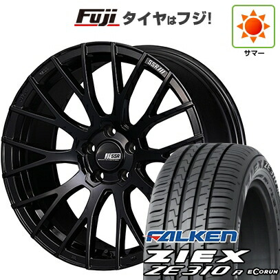 【新品国産車用5穴114.3】 夏タイヤ ホイール4本セット 225/40R18 ファルケン ジークス ZE310R エコラン(限定) SSR ライナー M10モノブロック 8.5J 18インチ(送料無料)|フジコーポレーション