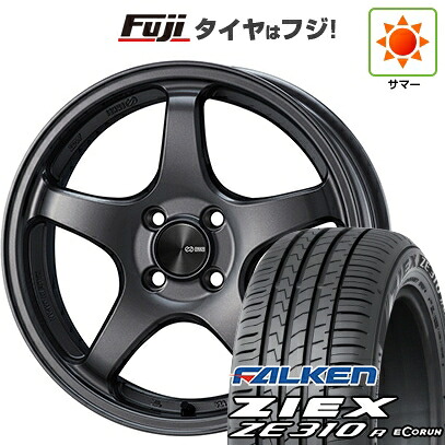 【新品】フリード クロスター 夏タイヤ ホイール4本セット 205/45R17 ファルケン ジークス ZE310R エコラン(限定) ENKEI エンケイ PerformanceLine PF05 7J 17インチ(送料無料)
