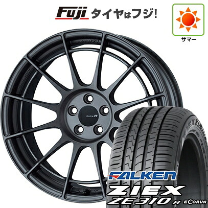 【新品国産車用5穴114.3】 夏タイヤ ホイール4本セット 215/60R17 ファルケン ジークス ZE310R エコラン(限定) ENKEI エンケイ Racing Revolution NT03 RR 7.5J 17インチ(送料無料)