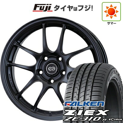 【新品国産車用5穴114.3】 夏タイヤ ホイール4本セット 215/60R17 ファルケン ジークス ZE310R エコラン(限定) ENKEI エンケイ PerformanceLine PF01 7.5J 17インチ(送料無料)