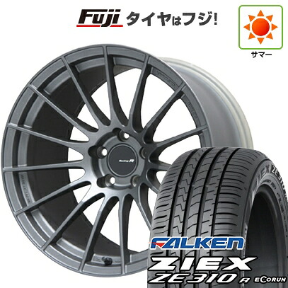 【新品国産車用5穴114.3】 夏タイヤ ホイール4本セット 225/40R18 ファルケン ジークス ZE310R エコラン(限定) ENKEI エンケイ Racing Revolution RS-05RR 9J 18インチ(送料無料)