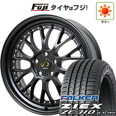 【新品国産車用5穴114.3】 夏タイヤ ホイール4本セット 225/40R18 ファルケン ジークス ZE310R エコラン(限定) ホットスタッフ シュティッヒ メッシュNR 8J 18インチ(送料無料)｜フジコーポレーション 99,715円