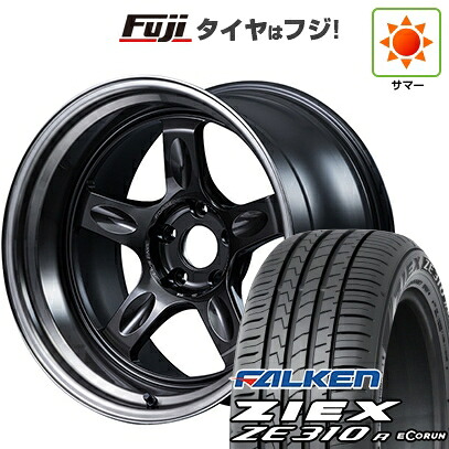【新品国産車用5穴114.3】 夏タイヤ ホイール4本セット 225/40R18 ファルケン ジークス ZE310R エコラン(限定) RAYS レイズ ボルクレーシング 21C spec-PW 8.5J 18インチ(送料無料)|フジコーポレーション
