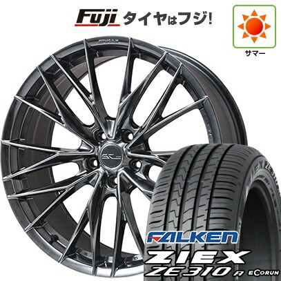 【新品国産車用5穴114.3】 夏タイヤ ホイール4本セット 215/40R18 ファルケン ジークス ZE310R エコラン(限定) WORK ワーク シュヴァート ブルネン LX 7.5J 18インチ(送料無料)