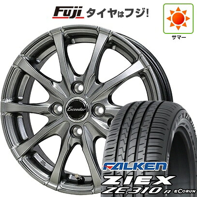 【新品】シエンタ 2015-22 夏タイヤ ホイール4本セット 195/50R16 ファルケン ジークス ZE310R エコラン(限定) ホットスタッフ エクシーダー E08 6J 16インチ(送料無料)|フジコーポレーション