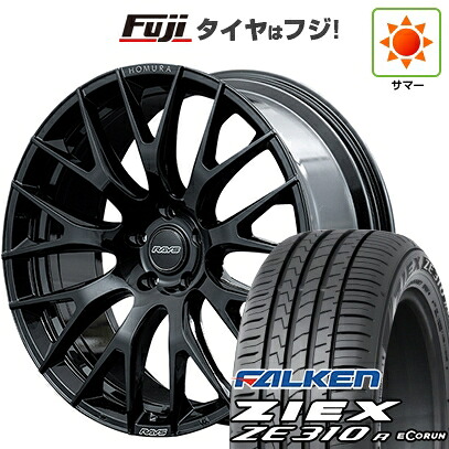 【新品国産車用5穴114.3】 夏タイヤ ホイール4本セット 235/50R18 ファルケン ジークス ZE310R エコラン(限定) RAYS レイズ ホムラ 2X9R 7.5J 18インチ(送料無料)｜フジコーポレーション