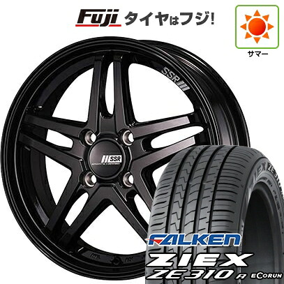 【新品国産車用5穴114.3】 夏タイヤ ホイール4本セット 215/50R17 ファルケン ジークス ZE310R エコラン(限定) SSR GT GTV06 7J 17インチ(送料無料)｜フジコーポレーション