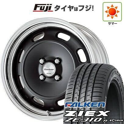 【新品国産車用5穴100】 夏タイヤ ホイール4本セット 225/55R18 ファルケン ジークス ZE310R エコラン(限定) WORK ワーク シーカー DT 8J 18インチ(送料無料)|フジコーポレーション
