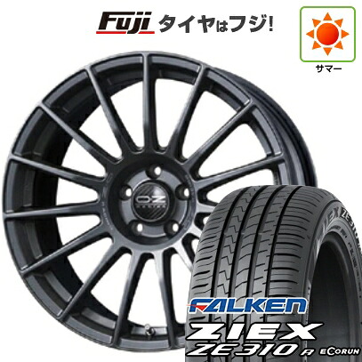 【新品国産車用5穴114.3】 夏タイヤ ホイール4本セット 235/50R18 ファルケン ジークス ZE310R エコラン(限定) OZ スーパーツーリズモ LM 8J 18インチ(送料無料)