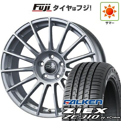 【新品国産車用5穴114.3】 夏タイヤ ホイール4本セット 215/60R17 ファルケン ジークス ZE310R エコラン(限定) OZ スーパーツーリズモ LM 7.5J 17インチ(送料無料)