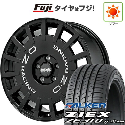 【新品】フリード クロスター 夏タイヤ ホイール4本セット 205/45R17 ファルケン ジークス ZE310R エコラン(限定) OZ ラリーレーシング 7J 17インチ(送料無料)