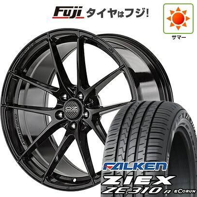 【新品国産車用5穴114.3】 夏タイヤ ホイール4本セット 225/65R17 ファルケン ジークス ZE310R エコラン(限定) OZ レッジェーラHLT 7.5J 17インチ(送料無料)｜フジコーポレーション