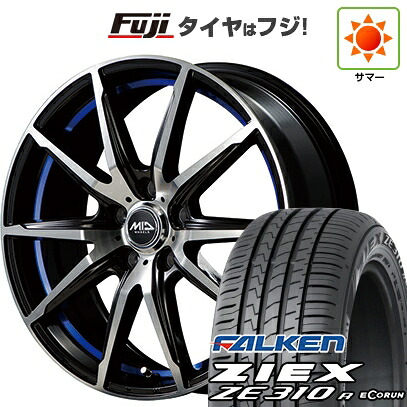 【新品】シエンタ 2022- 夏タイヤ ホイール4本セット 205/45R17 ファルケン ジークス ZE310R エコラン(限定) MID WHEELS RX-02 7J 17インチ(送料無料)|フジコーポレーション