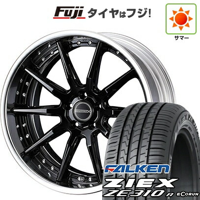 【新品国産車用5穴114.3】 夏タイヤ ホイール4本セット 225/40R18 ファルケン ジークス ZE310R エコラン(限定) WEDS ウェッズ マーベリック 1410S 8J 18インチ(送料無料)