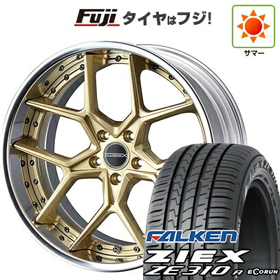 【新品国産車用5穴114.3】 夏タイヤ ホイール4本セット 225/40R18 ファルケン ジークス ZE310R エコラン(限定) WEDS ウェッズ マーベリック 1505S 8J 18インチ(送料無料)