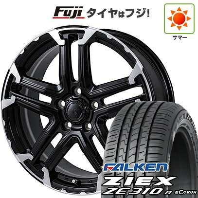 【新品国産車用5穴114.3】 夏タイヤ ホイール4本セット 215/60R17 ファルケン ジークス ZE310R エコラン(限定) モンツァ JPスタイル MJ-T 7J 17インチ(送料無料)｜フジコーポレーション