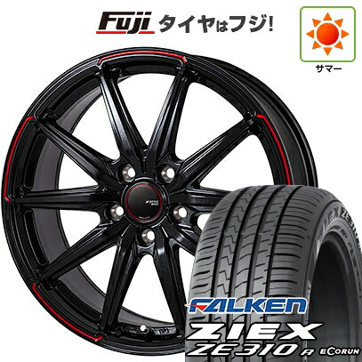 【新品国産車用5穴114.3】 夏タイヤ ホイール4本セット 215/50R17 ファルケン ジークス ZE310R エコラン(限定) モンツァ JPスタイル R55 7J 17インチ(送料無料)|フジコーポレーション
