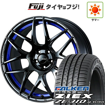 【新品】フリード クロスター 夏タイヤ ホイール4本セット 205/45R17 ファルケン ジークス ZE310R エコラン(限定) WEDS ウェッズスポーツ SA-27R【限定】 7.5J 17インチ(送料無料)｜フジコーポレーション