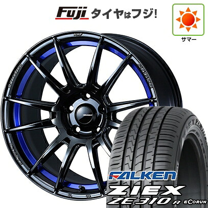 【新品国産車用5穴114.3】 夏タイヤ ホイール4本セット 225/40R18 ファルケン ジークス ZE310R エコラン(限定) WEDS ウェッズスポーツ SA-62R【限定】 8.5J 18インチ(送料無料)|フジコーポレーション