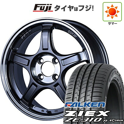 【新品】フリード 5穴/114 夏タイヤ ホイール4本セット 205/45R17 ファルケン ジークス ZE310R エコラン(限定) SSR GT GTX03 7J 17インチ(送料無料)