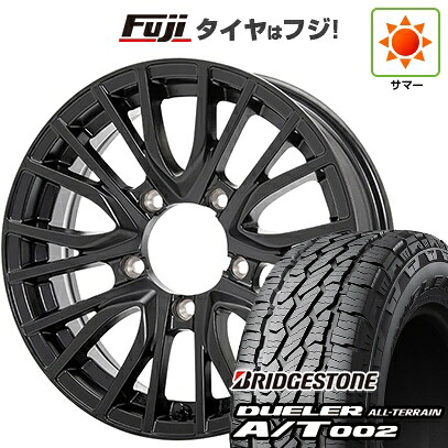 【新品】ジムニーシエラ/ジムニーノマド 夏タイヤ ホイール4本セット 215/70R16 ブリヂストン デューラー A/T002 OWL/RBL ショウワガレージ SR432 6J 16インチ(送料無料)