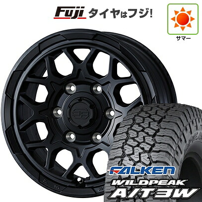 【新品】ハイエース200系 夏タイヤ ホイール4本セット 195/80R15 107/105N ファルケン ワイルドピーク A/T3W WEDS ウェッズアドベンチャー スタットベルク2 6J 15インチ(送料無料)