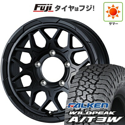 【新品】ジムニー 夏タイヤ ホイール4本セット 175/80R16 ファルケン ワイルドピーク A/T3W WEDS ウェッズアドベンチャー スタットベルク2 5.5J 16インチ(送料無料)|フジコーポレーション