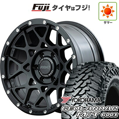 【新品】ランクル300 夏タイヤ ホイール4本セット 285/55R20 ヨコハマ ジオランダー M/T G003 RAYS レイズ デイトナ M8 9J 20インチ(送料無料)