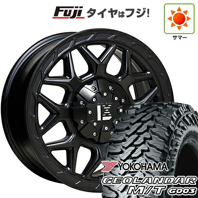 【新品】ランクル250 夏タイヤ ホイール4本セット 265/70R17 ヨコハマ ジオランダー M/T G003 オフビート レクセル インフェルノ 8J 17インチ(送料無料)