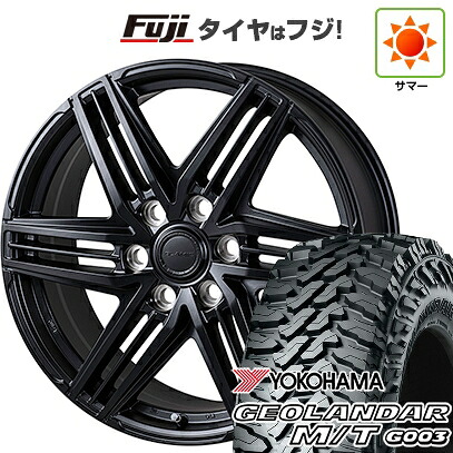 【新品】ランクル300 夏タイヤ ホイール4本セット 275/65R18 ヨコハマ ジオランダー M/T G003 コーセイ グラミック LX-S レクサス・トヨタ車専用 8J 18インチ(送料無料)