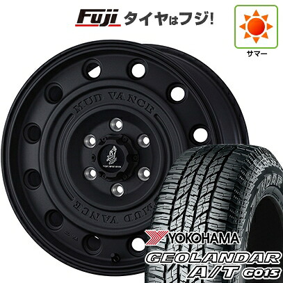 【新品】プラド/ハイラックス 夏タイヤ ホイール4本セット 285/70R17 ヨコハマ ジオランダー A/T G015 OWL/RBL WEDS ウェッズアドベンチャー マッドヴァンス CL 8J 17インチ(送料無料)