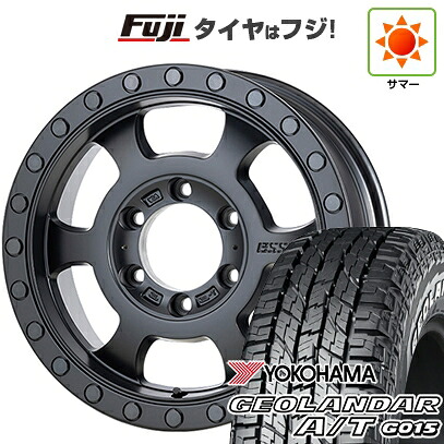 【新品】キャラバン 夏タイヤ ホイール4本セット 215/65R16 109/107S ヨコハマ ジオランダー A/T G015 WL/RBL エセックス EU-16 6.5J 16インチ(送料無料)