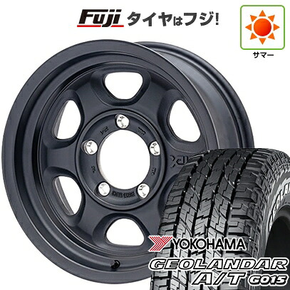 【新品】ジムニー 夏タイヤ ホイール4本セット 185/85R16 ヨコハマ ジオランダー A/T G015 WL/RBL ショウワガレージ ゼノ 5.5J 16インチ(送料無料)|フジコーポレーション