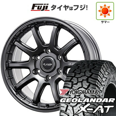 【新品】ランクル250 夏タイヤ ホイール4本セット 265/70R18 116 T ヨコハマ ジオランダー X-AT G016 RBL ジャオス トライブクロス 8.5J 18インチ(送料無料)